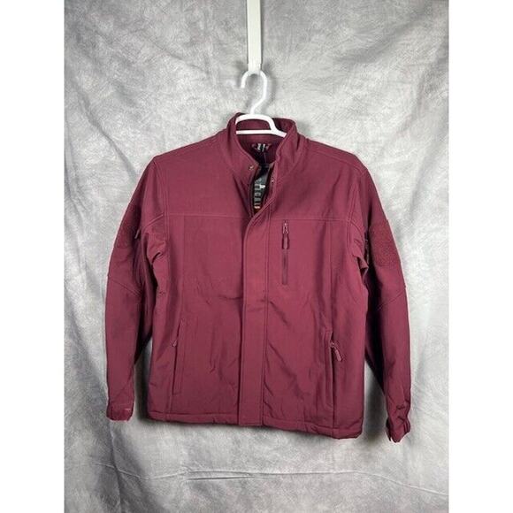 Men's Tactical Jackets Water Resistant Softshell Jacket Fleece Lined Medium - Picture 1 of 8